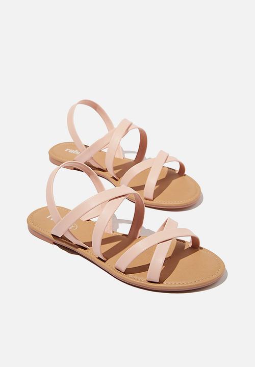 Cotton On - Lucy strappy slingback sandal - sugar pink