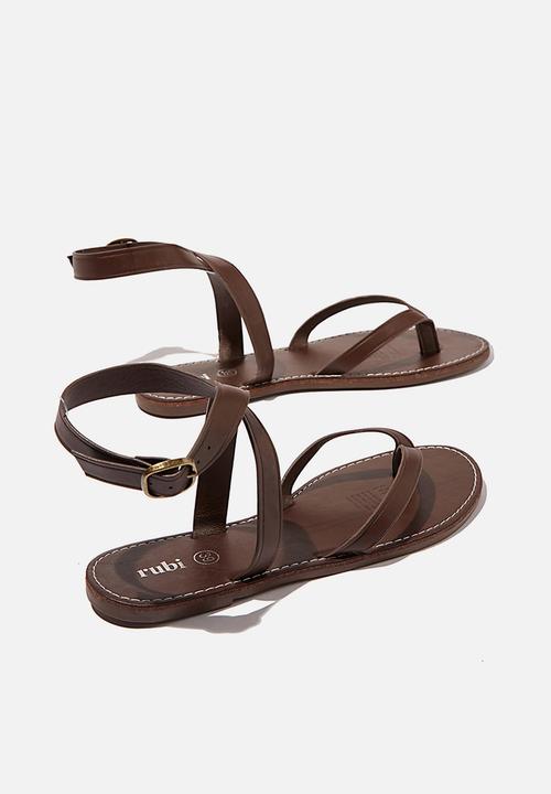 Cotton On - Rae thong sandal  - choc pu