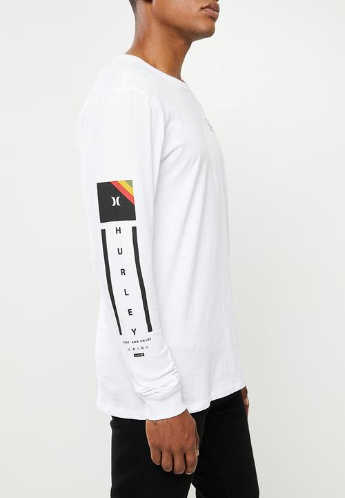 Hurley - Hurley  right arm long sleeve - white