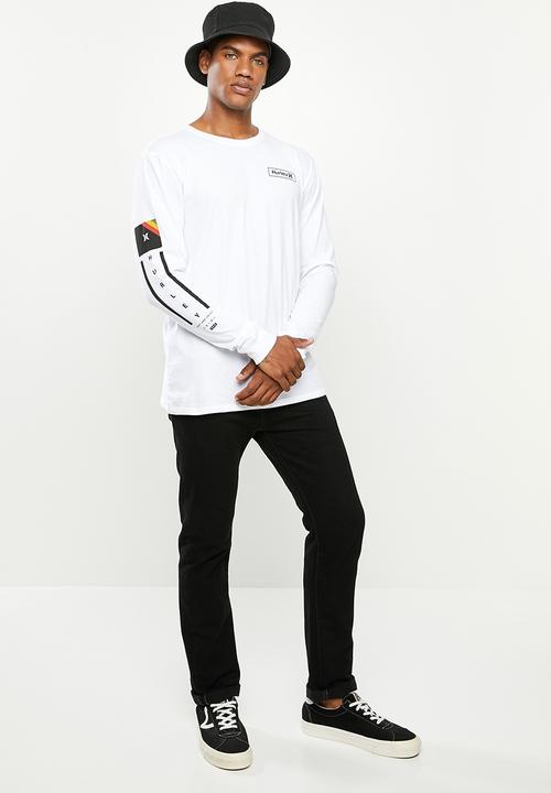 Hurley - Hurley  right arm long sleeve - white