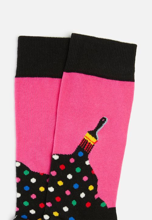 Happy Socks - Paint sock - multi