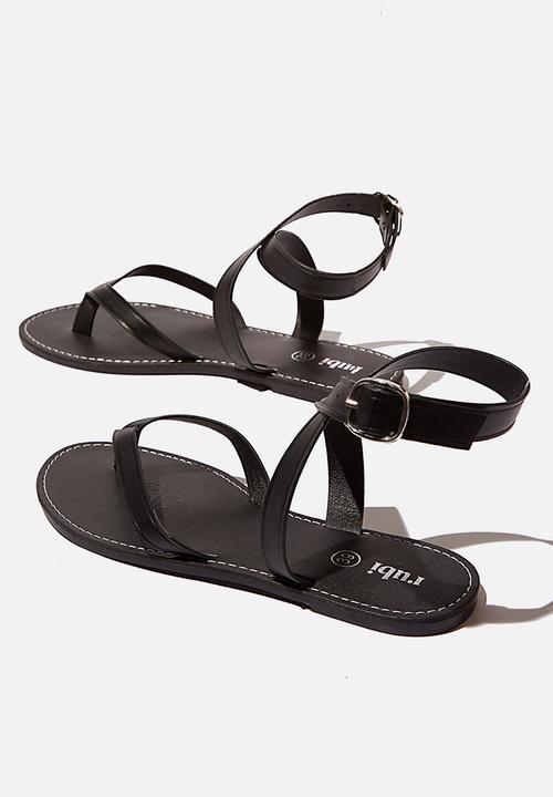 Cotton On - Rae thong sandal  - black