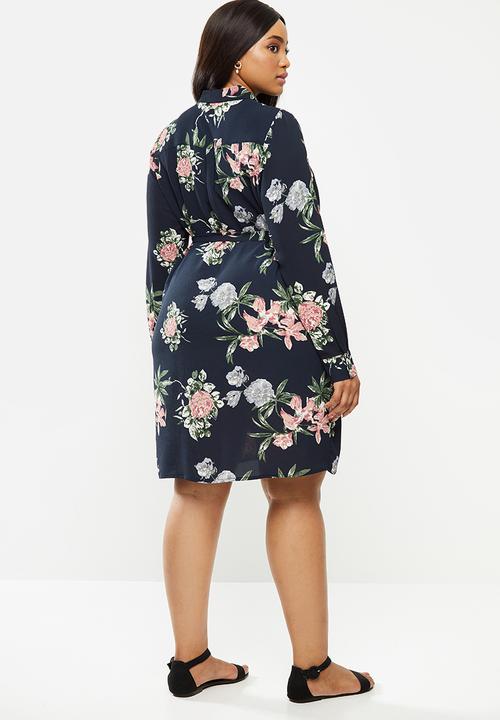 JUNAROSE - Saga shirt dress - multi