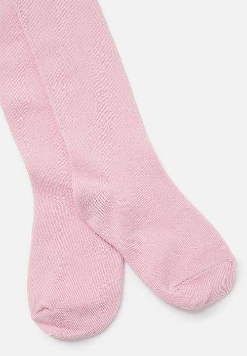 MINOTI - Girls tights - pink & neutral 