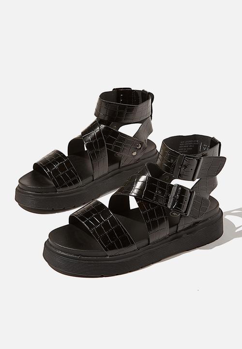 Cotton On - Gladiator combat sandal - black