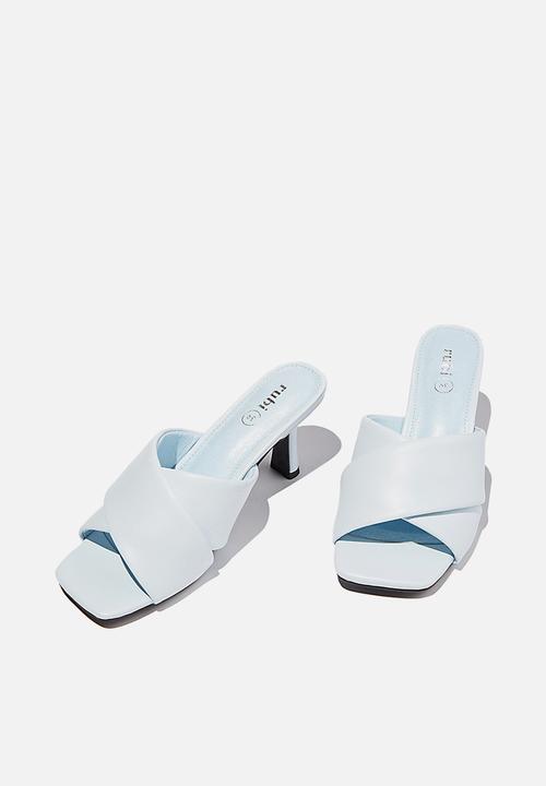 Cotton On - Sofia soft volume heel - cool blue