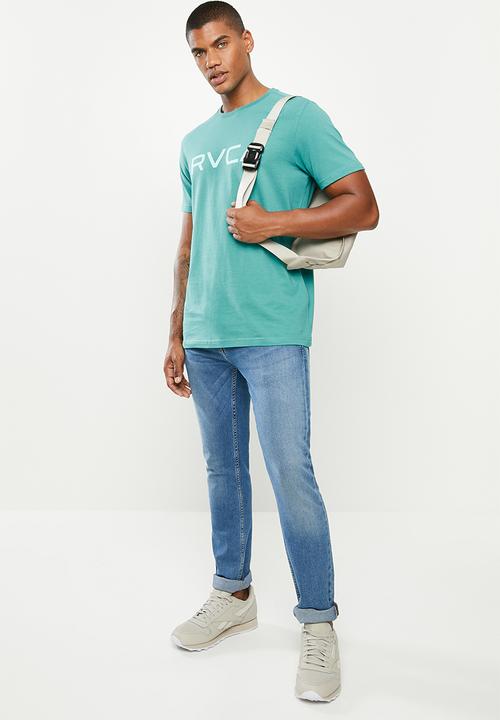 RVCA - Big rvca short sleeve tee - teal
