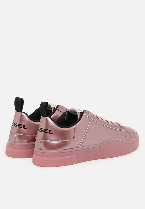 Diesel  - S-clever low lace w - metallic pink