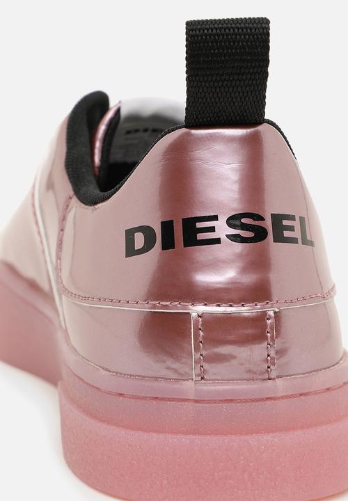 Diesel  - S-clever low lace w - metallic pink