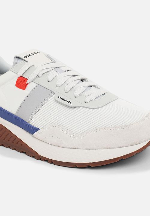 Diesel  - S-kb low run sneakers - barely white/mercury