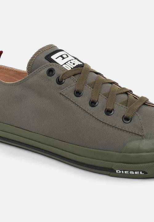 Diesel  - S-astico low  cut sneakers - stone grey