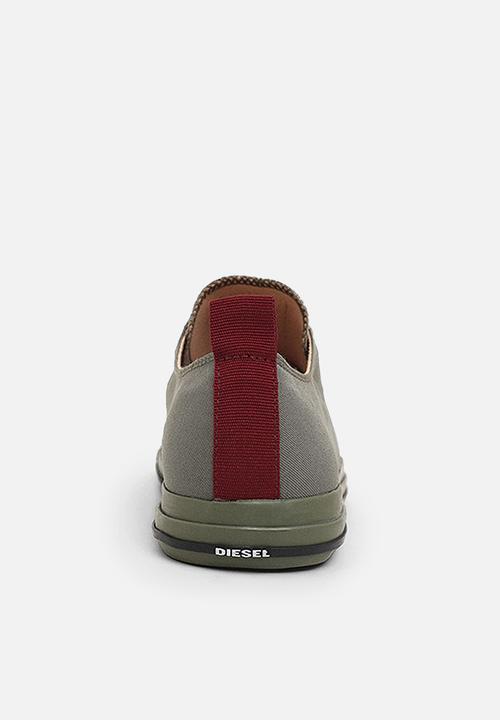 Diesel  - S-astico low  cut sneakers - stone grey