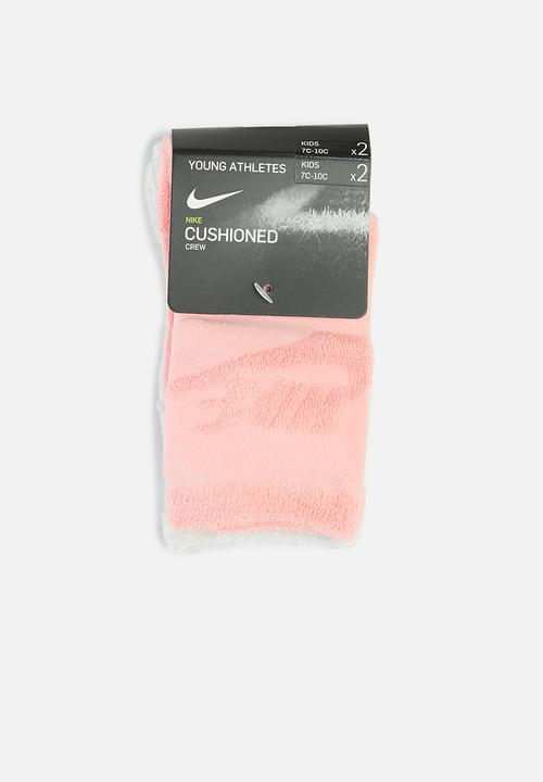 Nike - 2 Pack nhn rev loop futura crew - pink & grey 