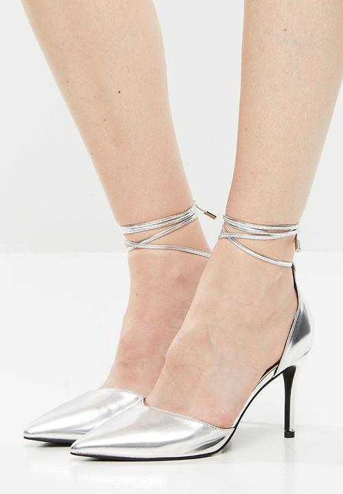 MILLA - Storm court stiletto heel - silver