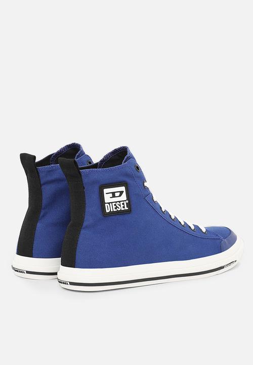 Diesel  - S-astico mid cut sneakers - sodalite blue