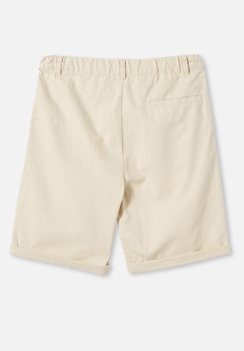 Free by Cotton On - Boys lionel chino short - rainy days