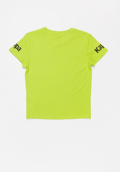 KAPPA - Authentic riter tee - green & black