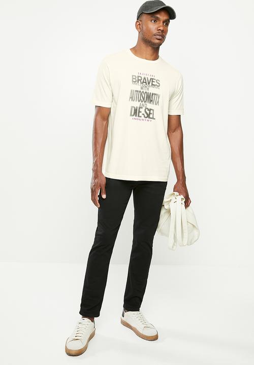 Diesel  - T-diego-j4 T-shirt - white