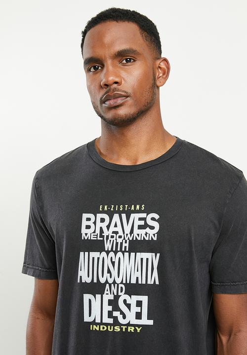 Diesel  - T-just-j17 T-shirt - black