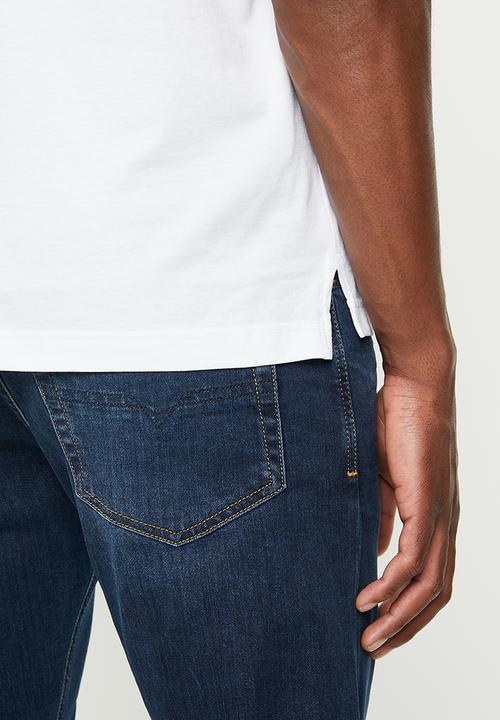 Diesel  - T-rubin-pocket-j1 T-shirt - white