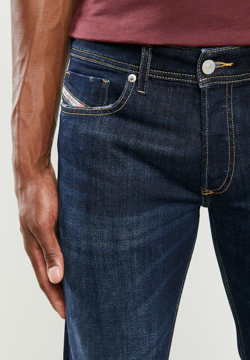Diesel  - Sleenker-x l.32 trousers - med blue