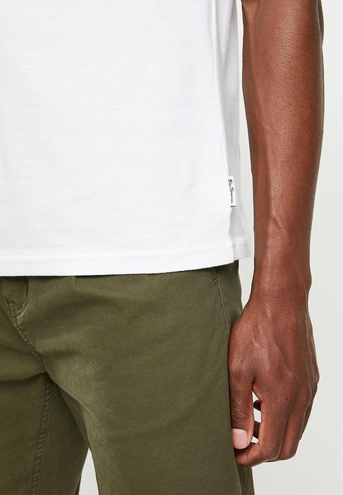 Ben Sherman - Phycadellic tee - white
