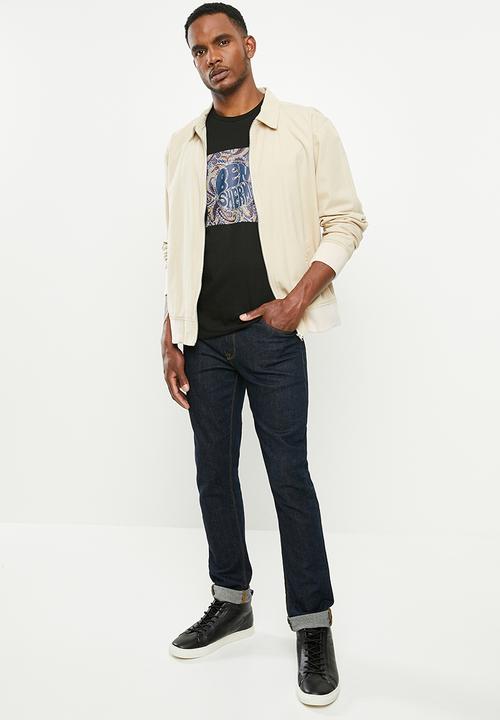 Ben Sherman - Phycadellic tee - black
