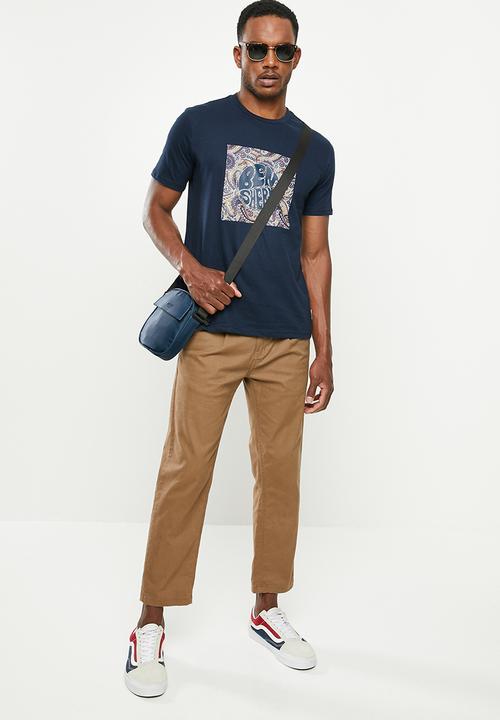 Ben Sherman - Phycadellic tee - navy