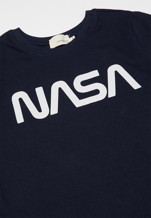 Superbalist Kids - Nasa shorts & tee set - navy & grey