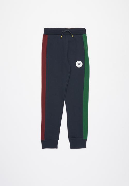colorblock jogger shorts