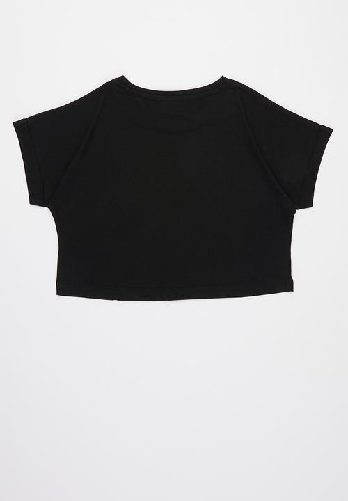 SISSY BOY - Boxy basic T-shirt - black