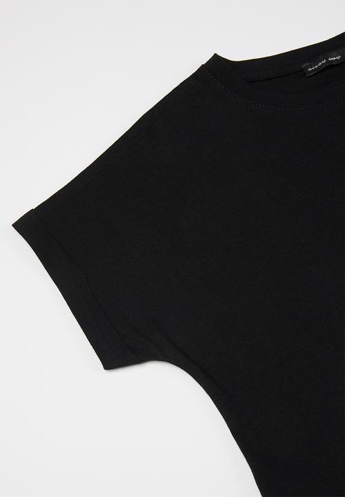 SISSY BOY - Boxy basic T-shirt - black