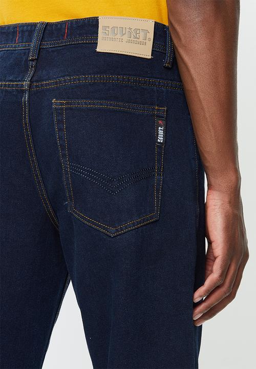 SOVIET - Enigma-r mens basic denim - dark blue