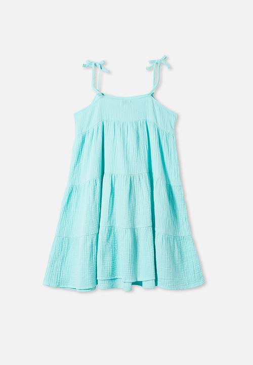 Free by Cotton On - Nicole sleeveless dress - blue dream