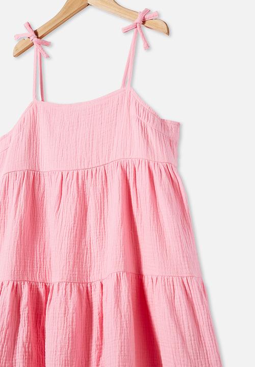 Free by Cotton On - Nicole sleeveless dress - cali pink