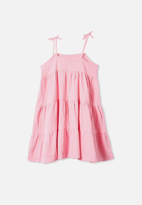 Free by Cotton On - Nicole sleeveless dress - cali pink