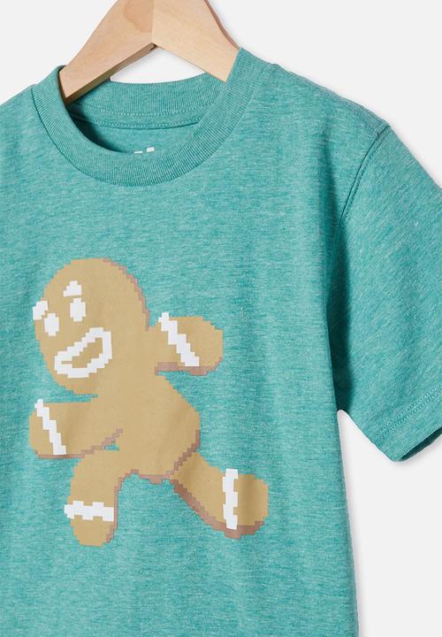 Cotton On - Downtown short sleeve tee cvc - green