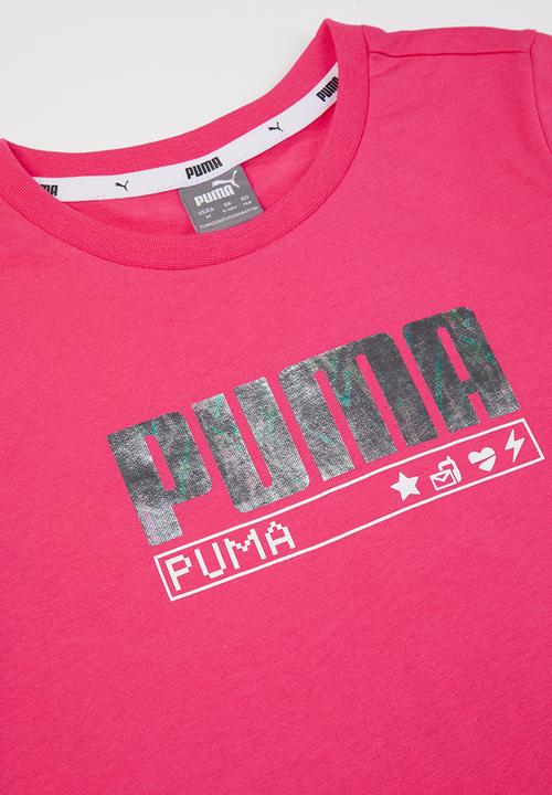 PUMA - Alpha tee g - pink