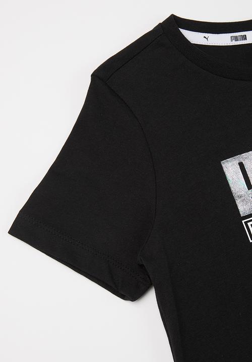 PUMA - Alpha tee g - black