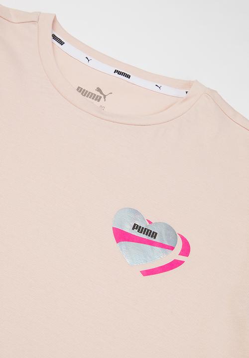 PUMA - Alpha style tee - peach