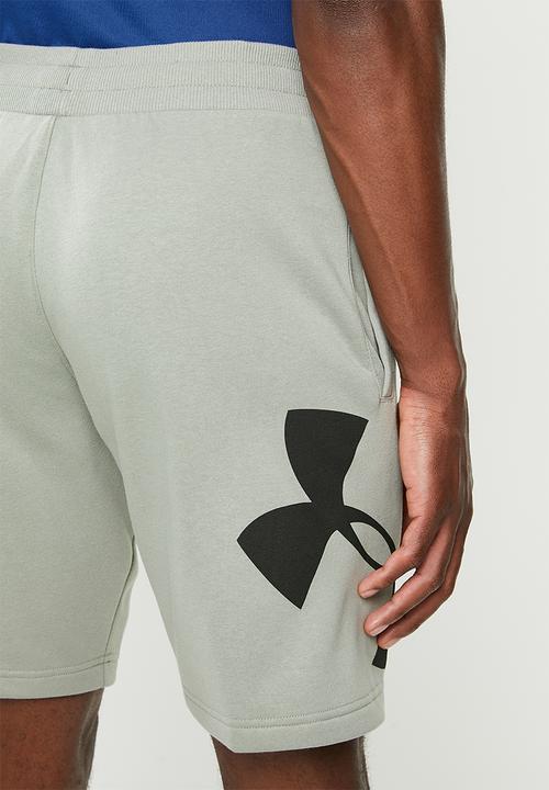 Under Armour - Rival fleece logo sweatshorts - grey