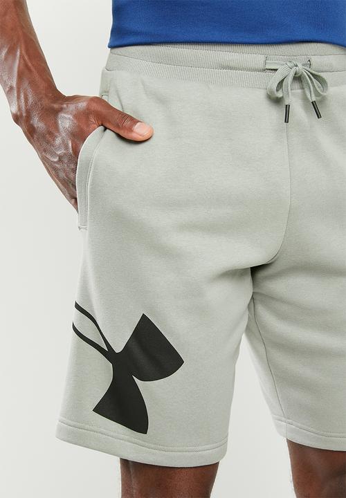 Under Armour - Rival fleece logo sweatshorts - grey
