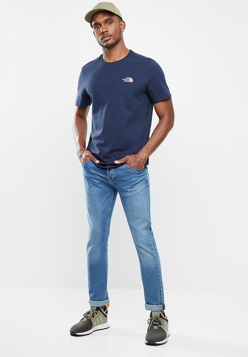 The North Face - M short sleeve simple dome tee - navy