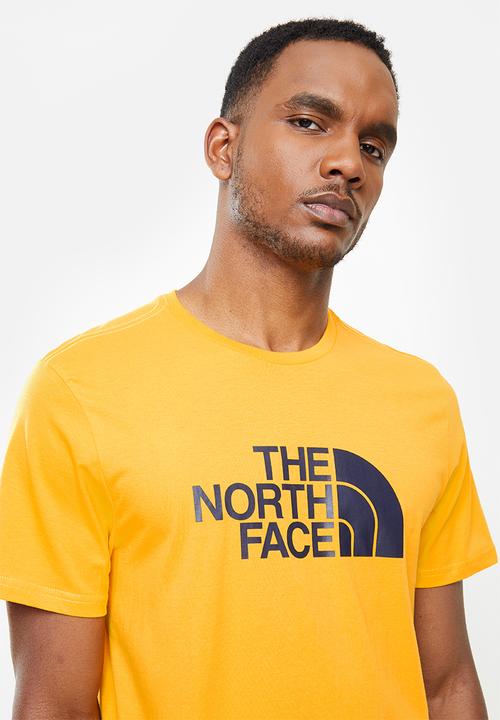 The North Face - M short sleeve easy tee - yellow