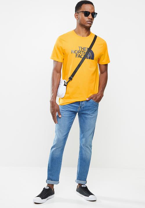 The North Face - M short sleeve easy tee - yellow