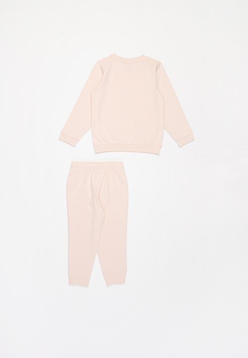 PUMA - Minicats ess crew jogger - peach