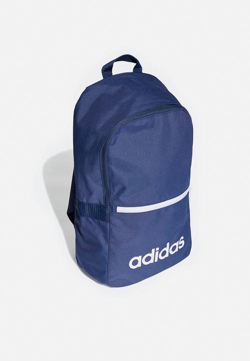adidas Performance - Lin clas backpack day - navy & white 