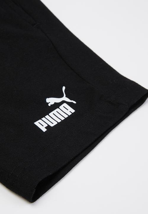 PUMA - Za ess jersey shorts - black