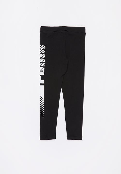 PUMA - Ess graphic leggings - black