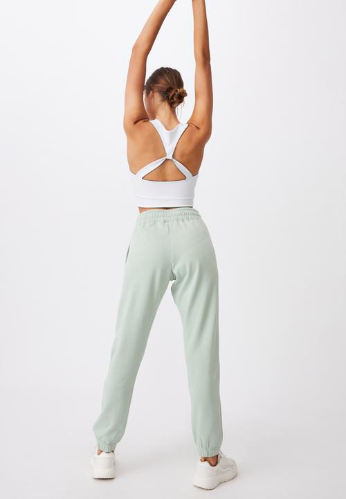 Cotton On - Lifestyle gym track pant - mint